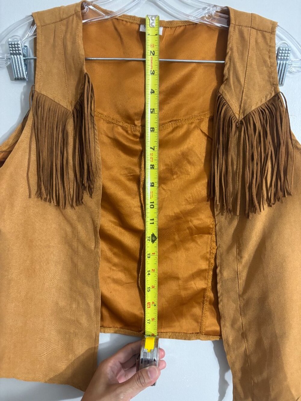 🤎 Western Fringe Faux Suede Vest 🤎